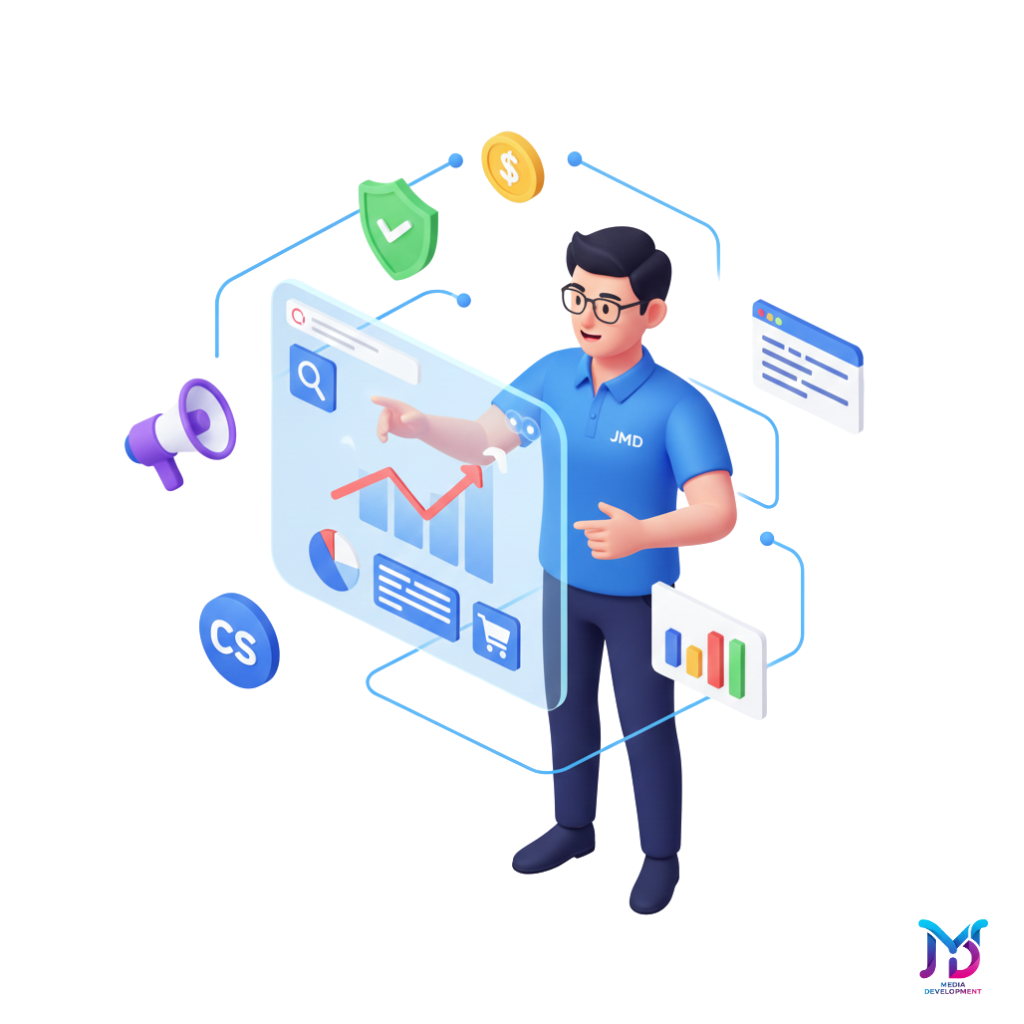 Ilustrasi Solusi Digital Terpadu