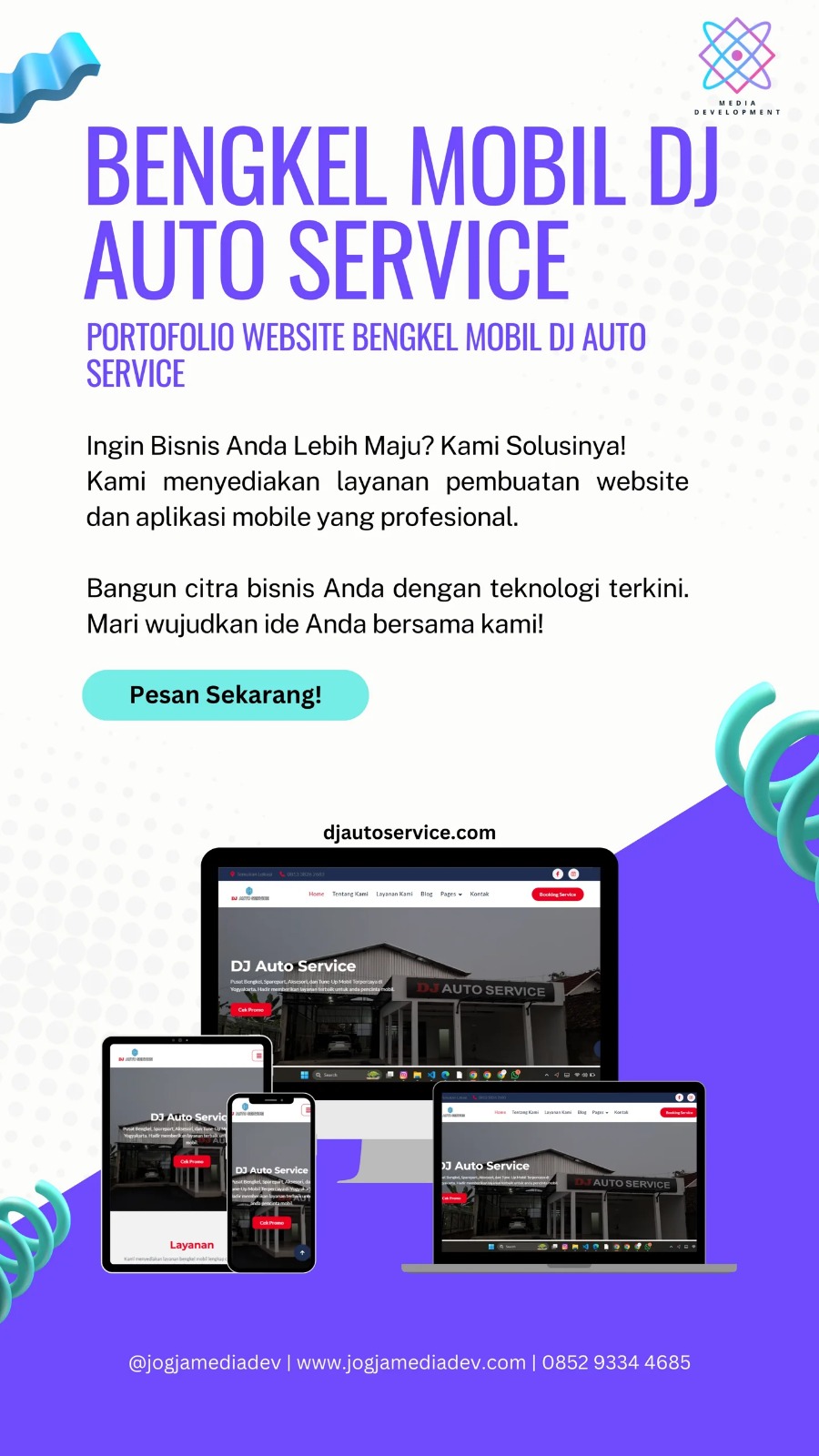 Website Bengkel Mobil