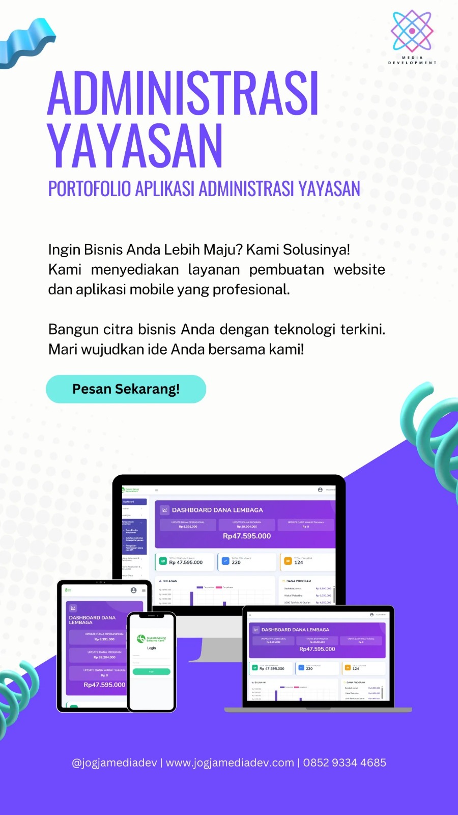 Aplikasi Administrasi Yayasan