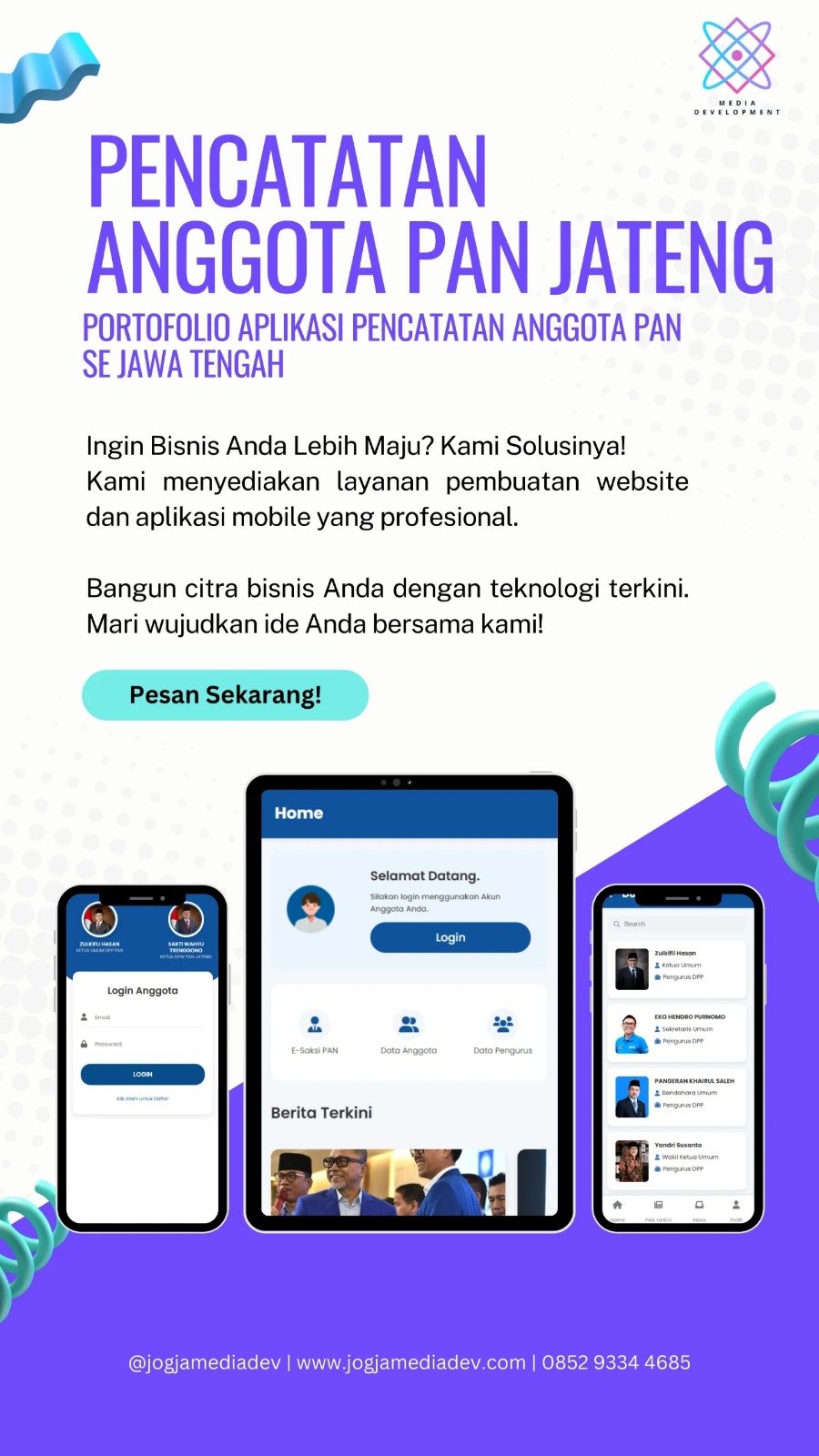 Aplikasi Pencatatan Anggota PAN
