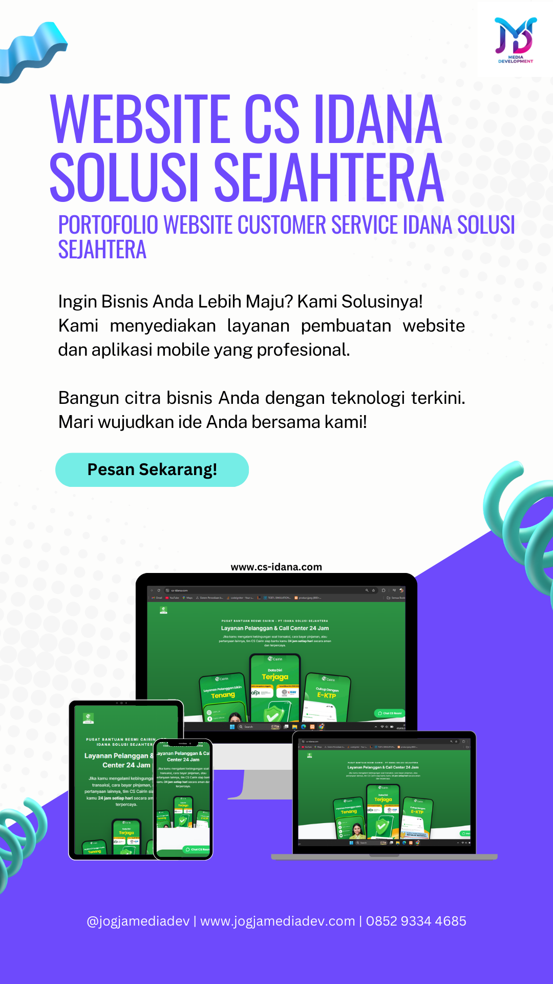 Website CS Idana Solusi Sejahtera