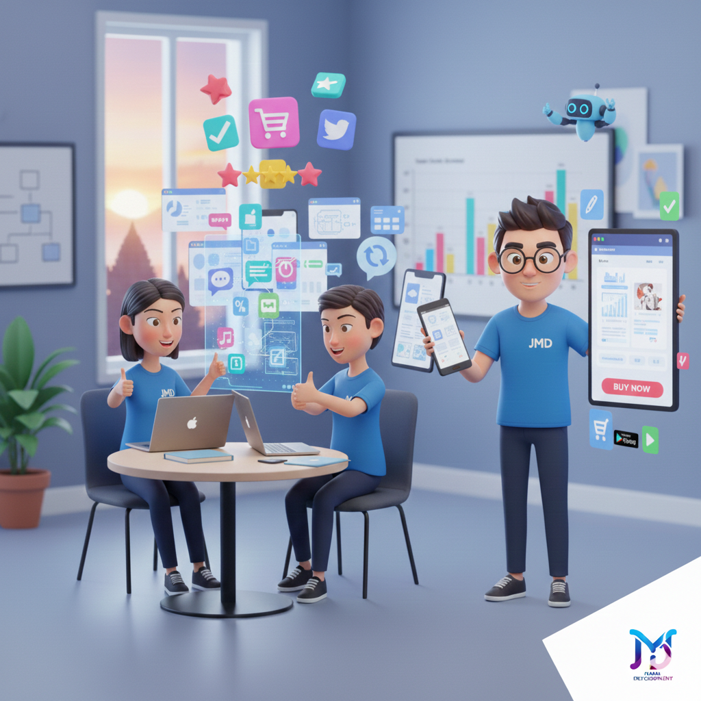 Jasa Pembuatan Aplikasi Jogja: Bangun Ekosistem Digital Bisnis Anda Bersama JMD