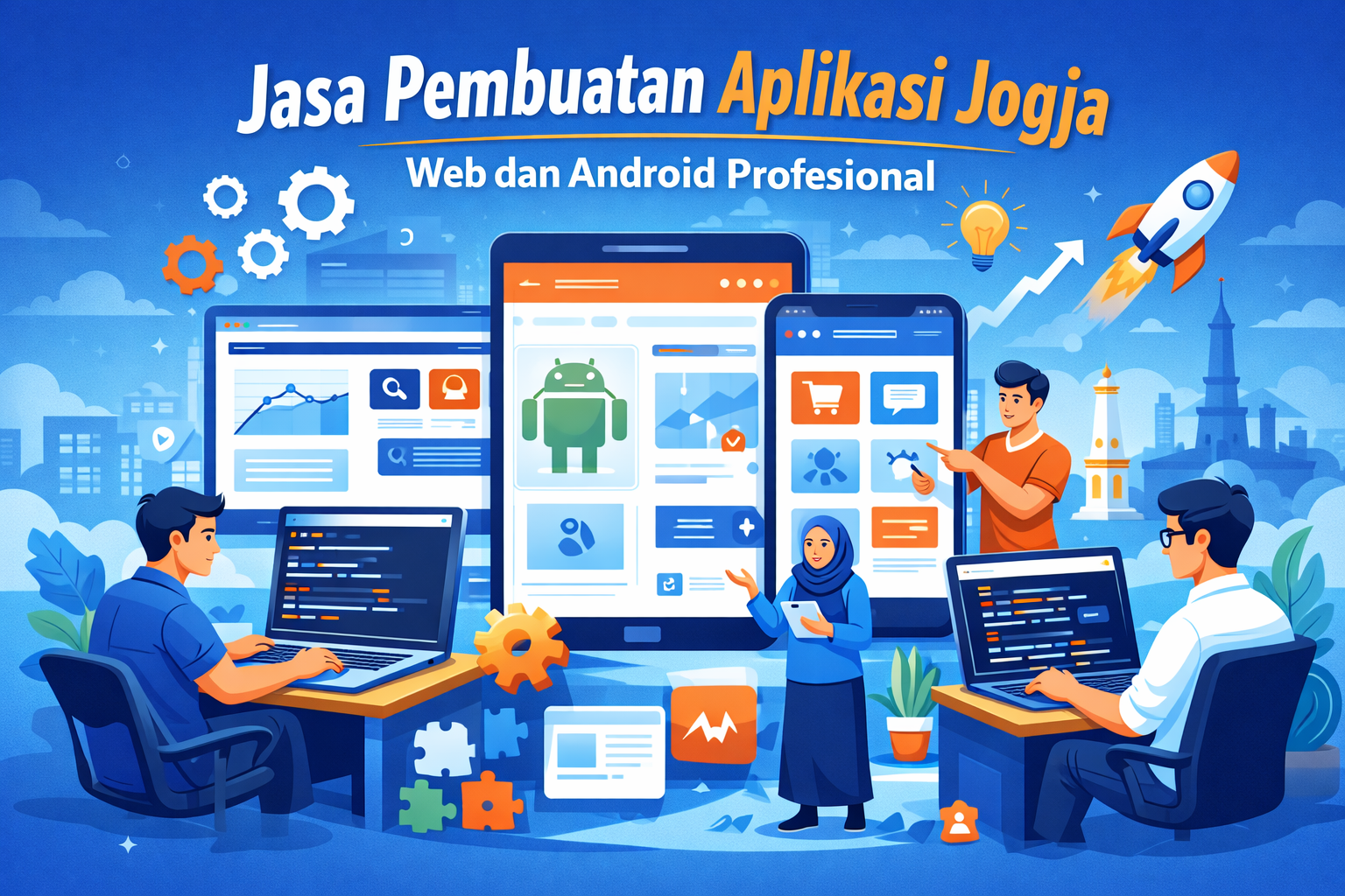 Jasa Pembuatan Aplikasi Jogja Profesional (Web & Android)