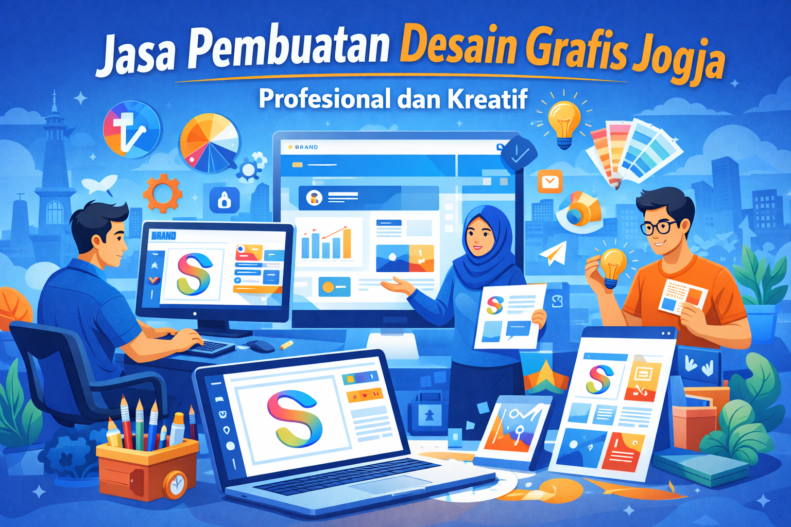 Jasa Pembuatan Desain Grafis Jogja Profesional dan Kreatif