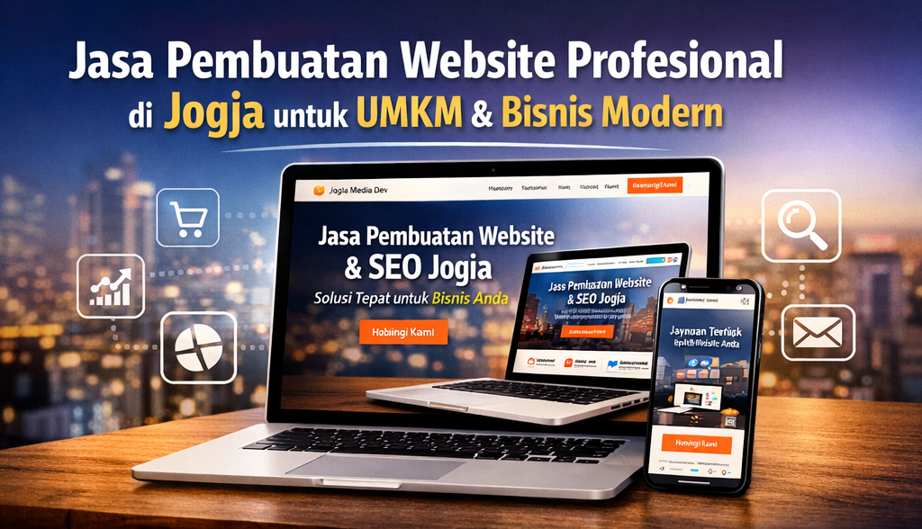 Jasa Pembuatan Website Profesional di Jogja untuk UMKM & Bisnis Modern