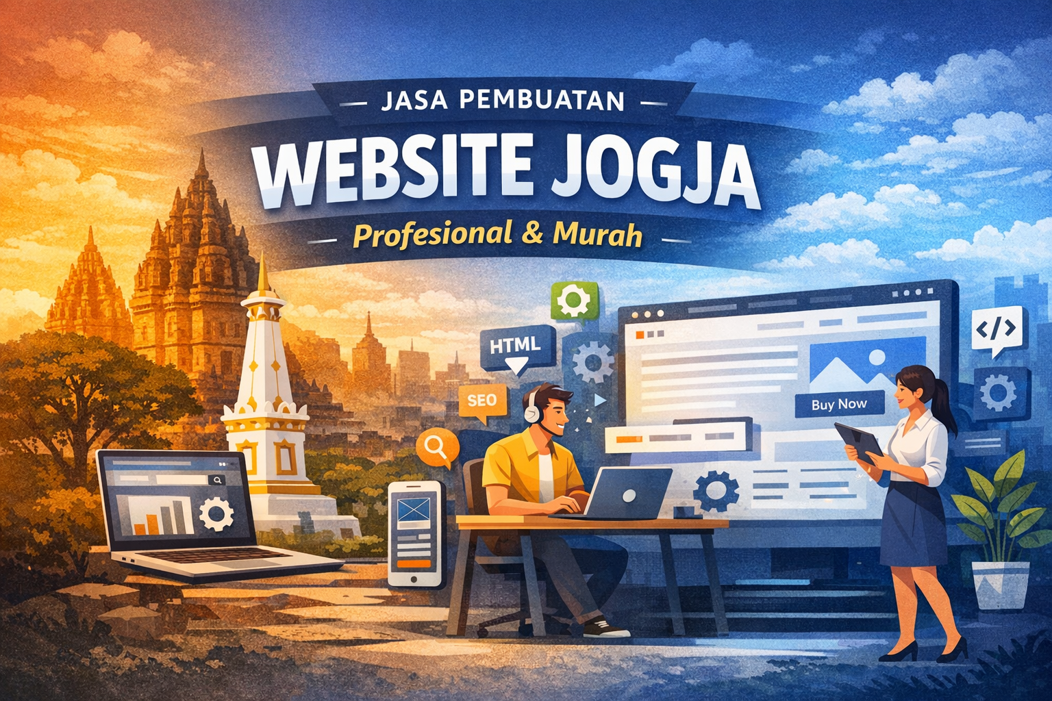 Jasa Pembuatan Website Jogja Profesional dan Murah untuk Bisnis Anda